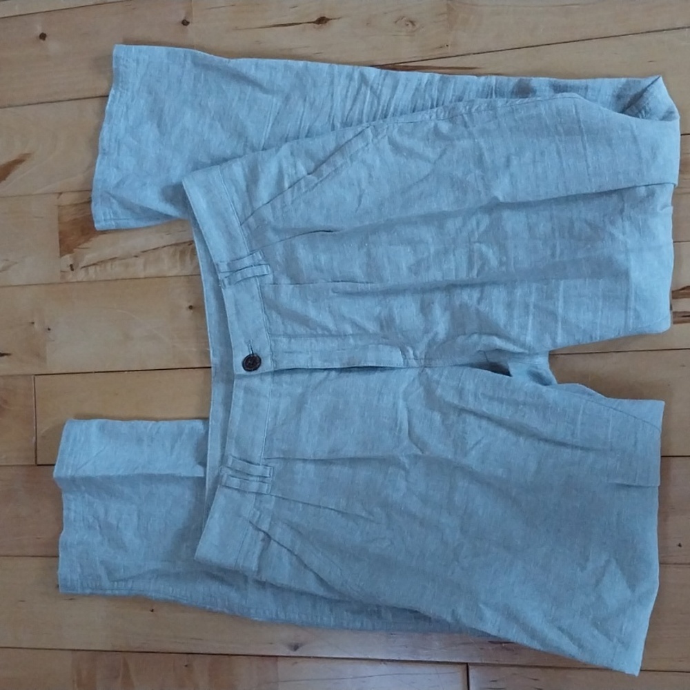 Tan Linen Patagonia Pants